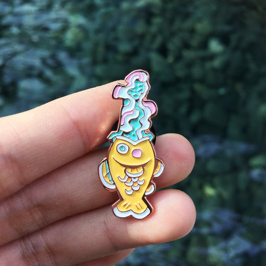 Taiyaki Mermaid Enamel Pin
