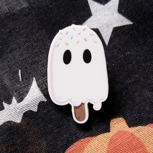 Ghostsicle Acrylic Pin